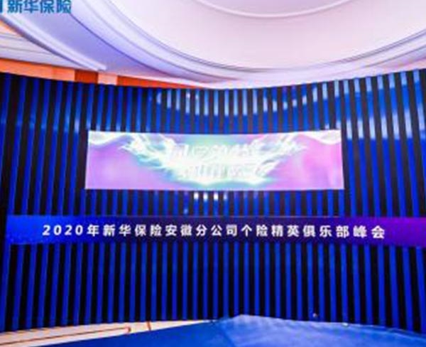2020新华保险安徽分公司个险精英俱乐部峰会